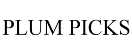 PLUM PICKS trademark