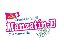 MANZATÍN-E CREMA INFANTIL CON MANZANILLA CON VITAMINA E trademark