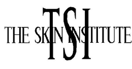 TSI THE SKIN INSTITUTE trademark