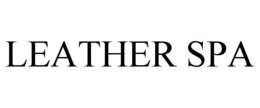 LEATHER SPA trademark