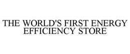 THE WORLD'S FIRST ENERGY EFFICIENCY STORE trademark