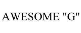 AWESOME "G" trademark
