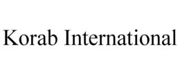 KORAB INTERNATIONAL trademark