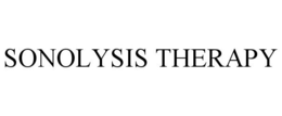 SONOLYSIS THERAPY trademark