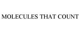 MOLECULES THAT COUNT trademark