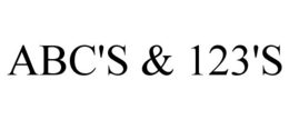 ABC'S & 123'S trademark