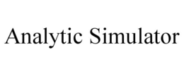 ANALYTIC SIMULATOR trademark