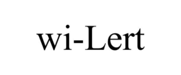 WI-LERT trademark