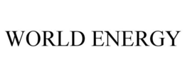 WORLD ENERGY trademark