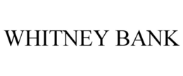 WHITNEY BANK trademark