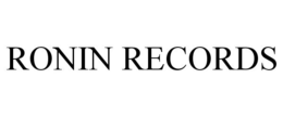 RONIN RECORDS trademark