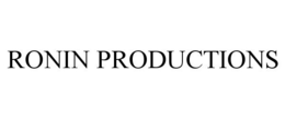 RONIN PRODUCTIONS trademark