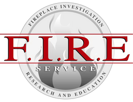 F.I.R.E SERVICE FIREPLACE INVESTIGATION RESEARCH AND EDUCATION trademark