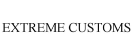 EXTREME CUSTOMS trademark