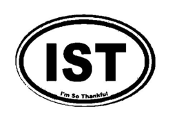 IST I'M SO THANKFUL trademark