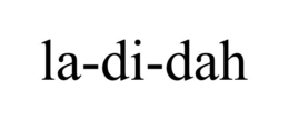 LA-DI-DAH trademark