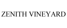 ZENITH VINEYARD trademark