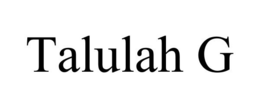 TALULAH G trademark