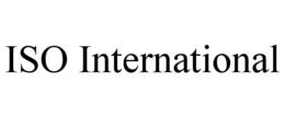 ISO INTERNATIONAL trademark