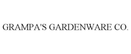 GRAMPA'S GARDENWARE CO. trademark