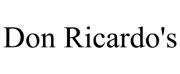 DON RICARDO'S trademark