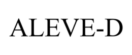 ALEVE-D trademark