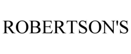 ROBERTSON'S trademark