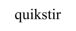 QUIKSTIR trademark