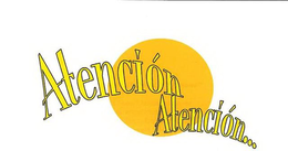 ATENCIÓN ATENCIÓN trademark