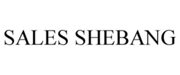 SALES SHEBANG trademark