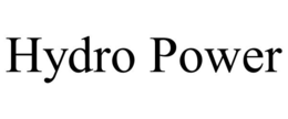 HYDRO POWER trademark