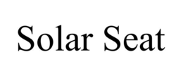 SOLAR SEAT trademark