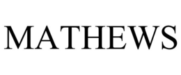 MATHEWS trademark