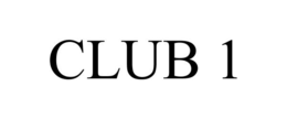 CLUB 1 trademark