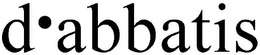 D·ABBATIS trademark