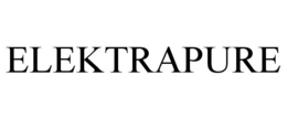 ELEKTRAPURE trademark