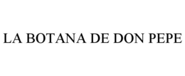 LA BOTANA DE DON PEPE trademark