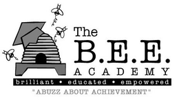 THE B.E.E. ACADEMY BRILLIANT EDUCATED EMPOWERED "ABUZZ ABOUT ACHIEVEMENT" trademark