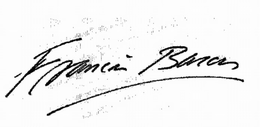 FRANCIS BACON trademark