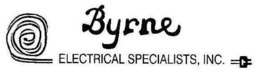 BYRNE ELECTRICAL SPECIALISTS, INC. trademark