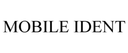 MOBILE IDENT trademark