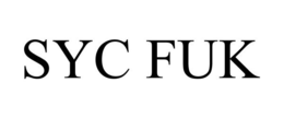 SYC FUK trademark