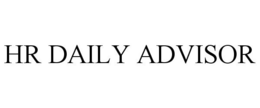 HR DAILY ADVISOR trademark