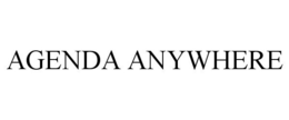 AGENDA ANYWHERE trademark