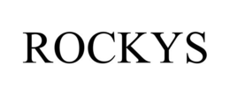 ROCKYS trademark