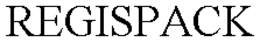 REGISPACK trademark