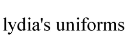 LYDIA'S UNIFORMS trademark