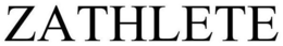 ZATHLETE trademark
