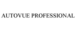 AUTOVUE PROFESSIONAL trademark