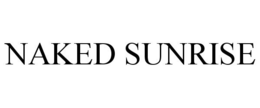 NAKED SUNRISE trademark